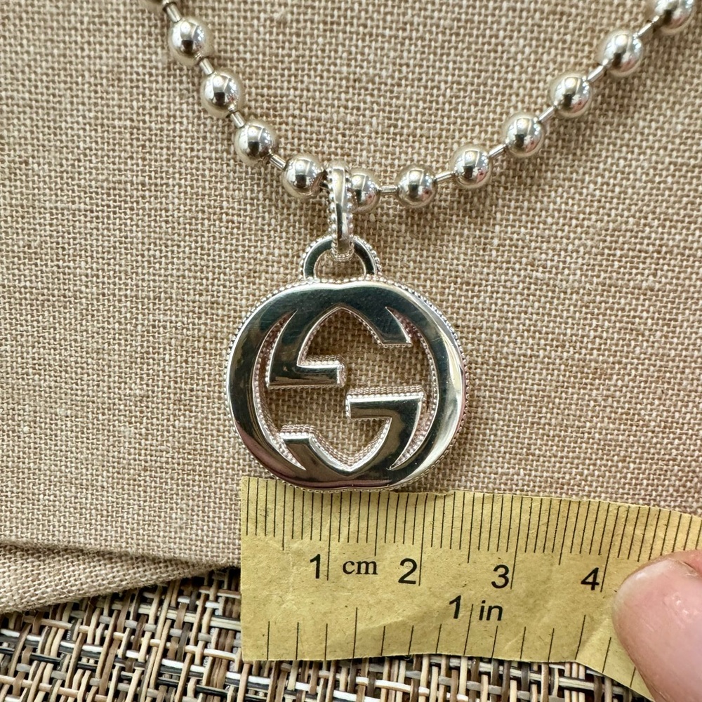 Gucci Sterling Silver Necklace - Picture 7 of 9